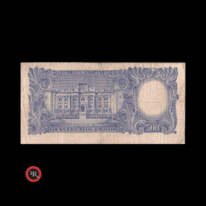 ARGENTINA 500 PESOS 1948 BOT#2090 COL#510a