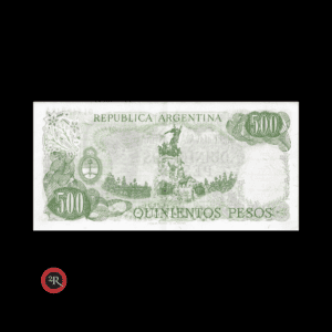 ARGENTINA 500 PESOS LEY 18188 1978 BOT#2423 COL#645a