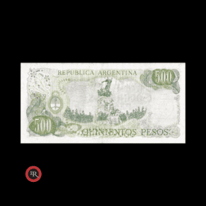 ARGENTINA 500 PESOS LEY 18188 BOT#2413 COL#639b