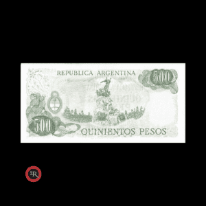 ARGENTINA 500 PESOS LEY 18188 1978 BOT#2423 COL#645a