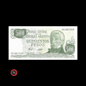 ARGENTINA 500 PESOS LEY 18188 1978 BOT#2424 COL#645b