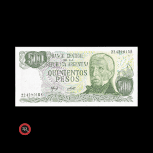 ARGENTINA 500 PESOS LEY 18188 1979 BOT#2425a COL#645e