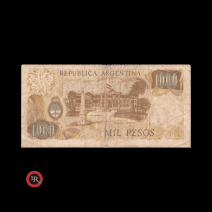 ARGENTINA 1000 PESOS LEY 18188 1973 BOT#2435 COL#648a