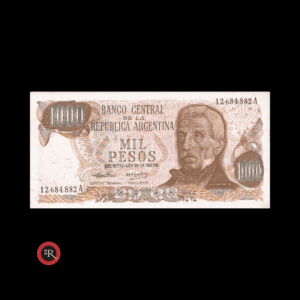 ARGENTINA 1000 PESOS LEY 18188 BOT#2436 COL#648b