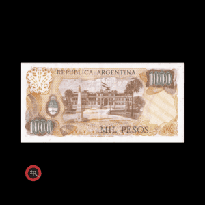 ARGENTINA 1000 PESOS LEY 18188 1974 BOT#2436 COL#648b