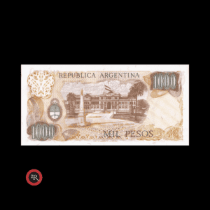 ARGENTINA 1000 PESOS LEY 18188 1974 BOT#2436a COL#648d