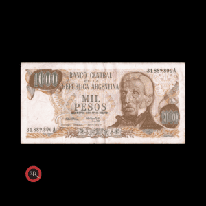 ARGENTINA 1000 PESOS LEY 18188 1974 BOT#2436a COL#648d