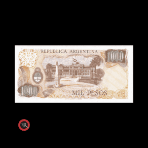 ARGENTINA 1000 PESOS LEY 18188 BOT#2439a COL#649c