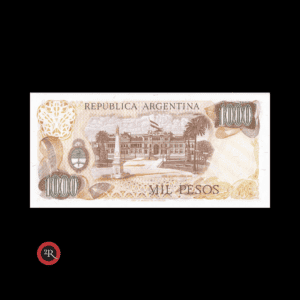 ARGENTINA 1000 PESOS LEY 18188 1976 BOT#2442 COL#650b