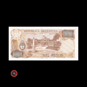 ARGENTINA 1000 PESOS LEY 18188 1976 BOT#2445 COL#651a