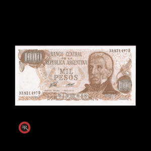 ARGENTINA 1000 PESOS LEY 18188 1976 BOT#2446a COL#651c