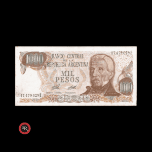 ARGENTINA 1000 PESOS LEY 18188 1976 BOT#2447a COL#651e