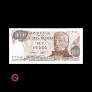 ARGENTINA 1000 PESOS LEY 18188 1979 BOT#2450a COL#652f