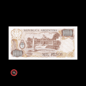 ARGENTINA 1000 PESOS LEY 18188 1980 BOT#2450c COL#652h