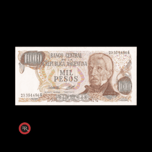 ARGENTINA 1000 PESOS LEY 18188 1981 BOT#2453 COL#652o