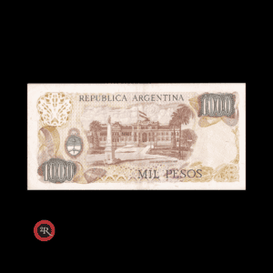 ARGENTINA 1000 PESOS LEY 18188 1981 BOT#2453 COL#652o