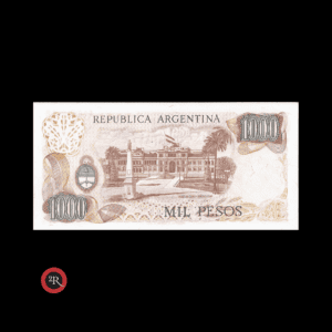 ARGENTINA 1000 PESOS LEY 18188 1981 BOT#2456 COL#653