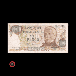 ARGENTINA 1000 PESOS LEY 18188 1981 BOT#2454 COL#652p