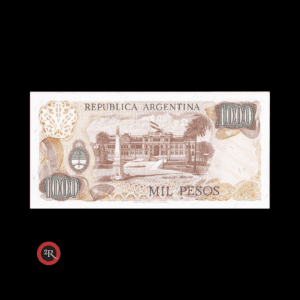 ARGENTINA 1000 PESOS LEY 18188 1981 BOT#2457 COL#654a