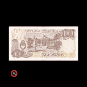 ARGENTINA 1000 PESOS LEY 18188 BOT#2460 COL#655c