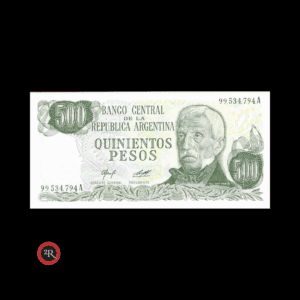 ARGENTINA 500 PESOS LEY 18188 1978 BOT#2423 COL#645a