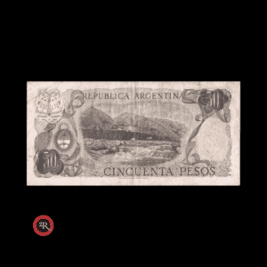 ARGENTINA 50 PESOS LEY 18188 1976 BOT#2374 COL#627a