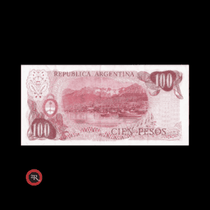 ARGENTINA 100 PESOS LEY 18188 1972 BOT#2388 COL#632a