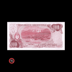 ARGENTINA 100 PESOS LEY 18188 1973 BOT#2390 COL#632c