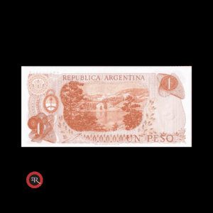 ARGENTINA 1 PESO LEY 18188 1970 BOT#2301 COL#601a