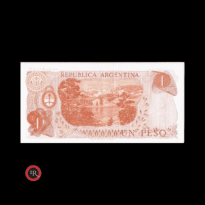 ARGENTINA 1 PESO LEY 18188 1973 BOT#2313 COL#604c