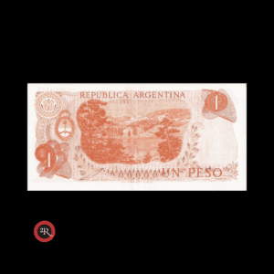 ARGENTINA 1 PESO LEY 18188 1974 BOT#2319a COL#606d