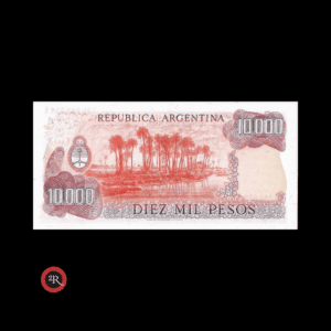 ARGENTINA 10000 PESOS LEY 18188 1977 BOT#2481 COL#662a