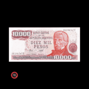 ARGENTINA 10000 PESOS LEY 18188 1978 BOT#2487 COL#662k