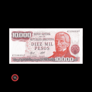 ARGENTINA 10000 PESOS LEY 18188 1979 BOT#2488 COL#662m