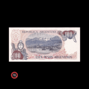 ARGENTINA 100 PESOS ARGENTINOS 1983 BOT#2621 COL#682a