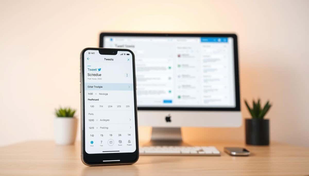 Scheduling Tweets on Mobile vs Desktop