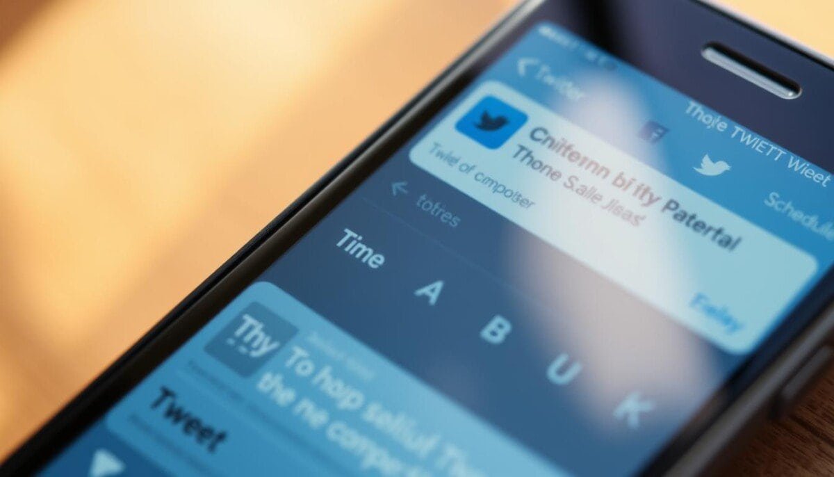 Can you schedule tweets from the Twitter mobile app?