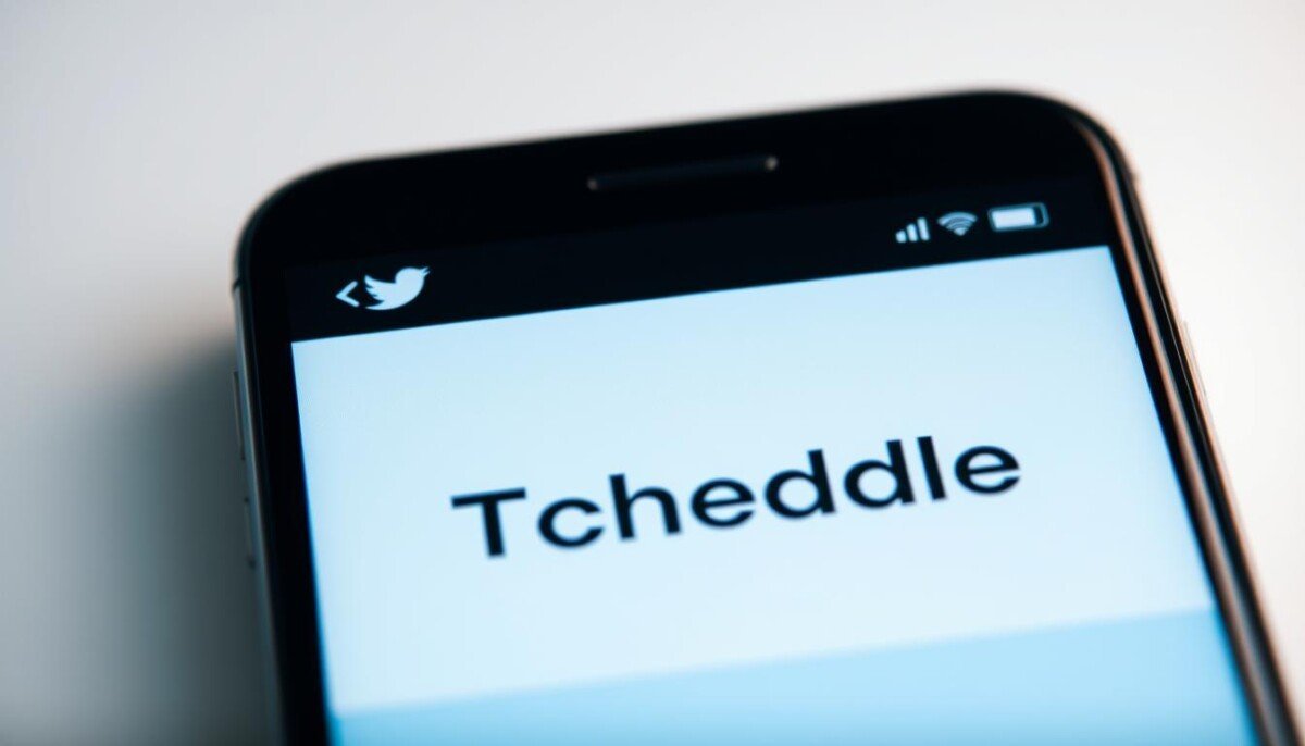 Why is the schedule icon grayed out on Twitter?