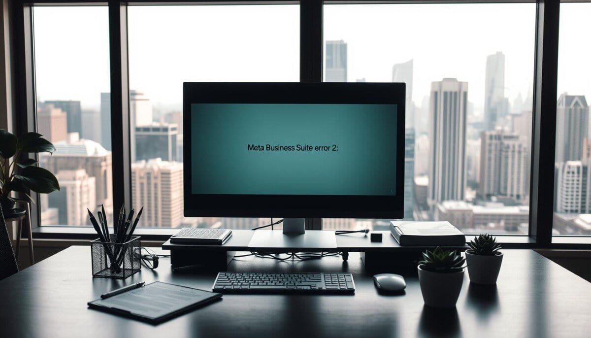 Meta Business Suite error 2
