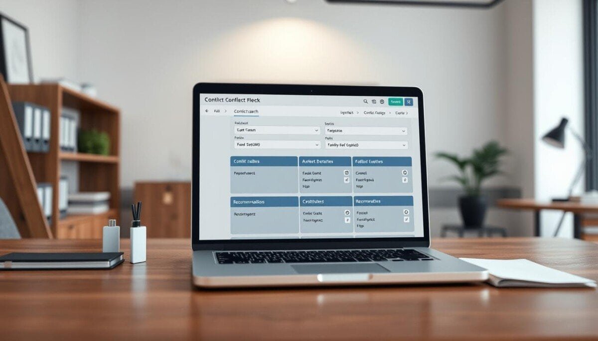 online tools for small law firms conflict checking
