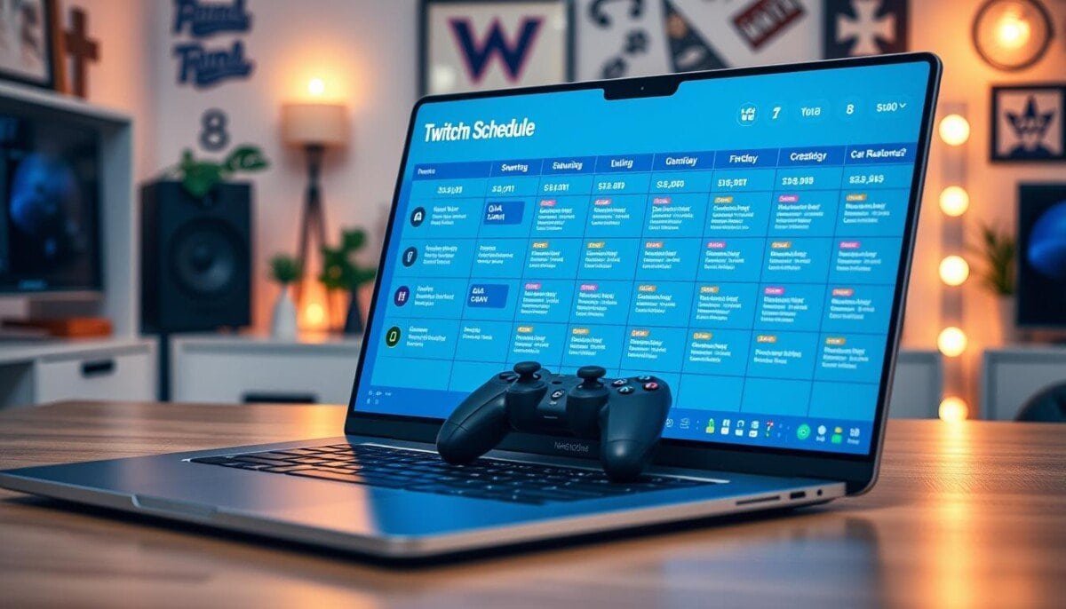 how to schedule on twitch
