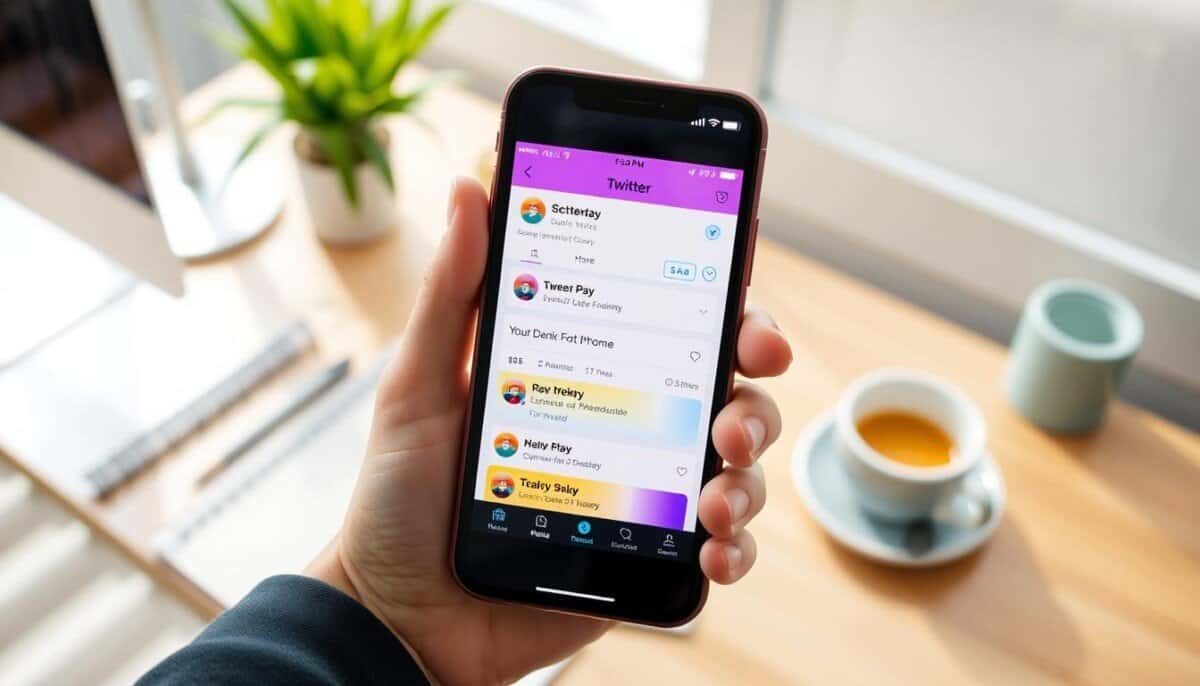 schedule tweets on iphone