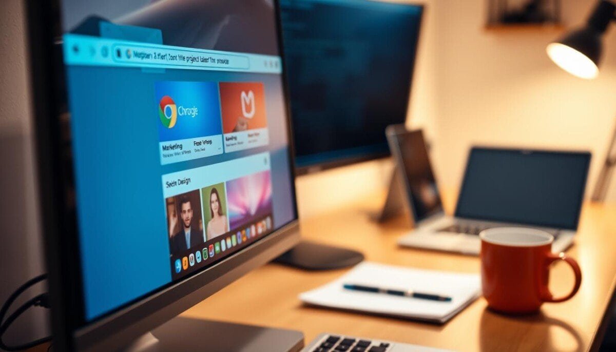chrome tab groups focus