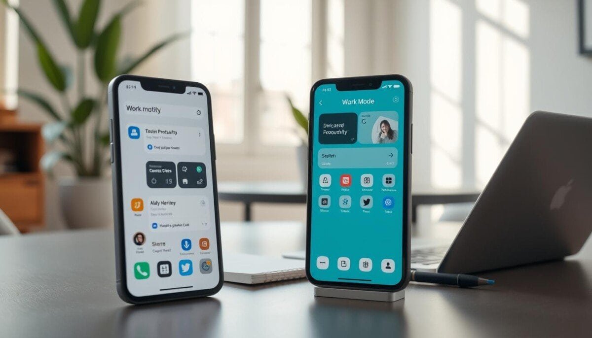 smartphone work mode