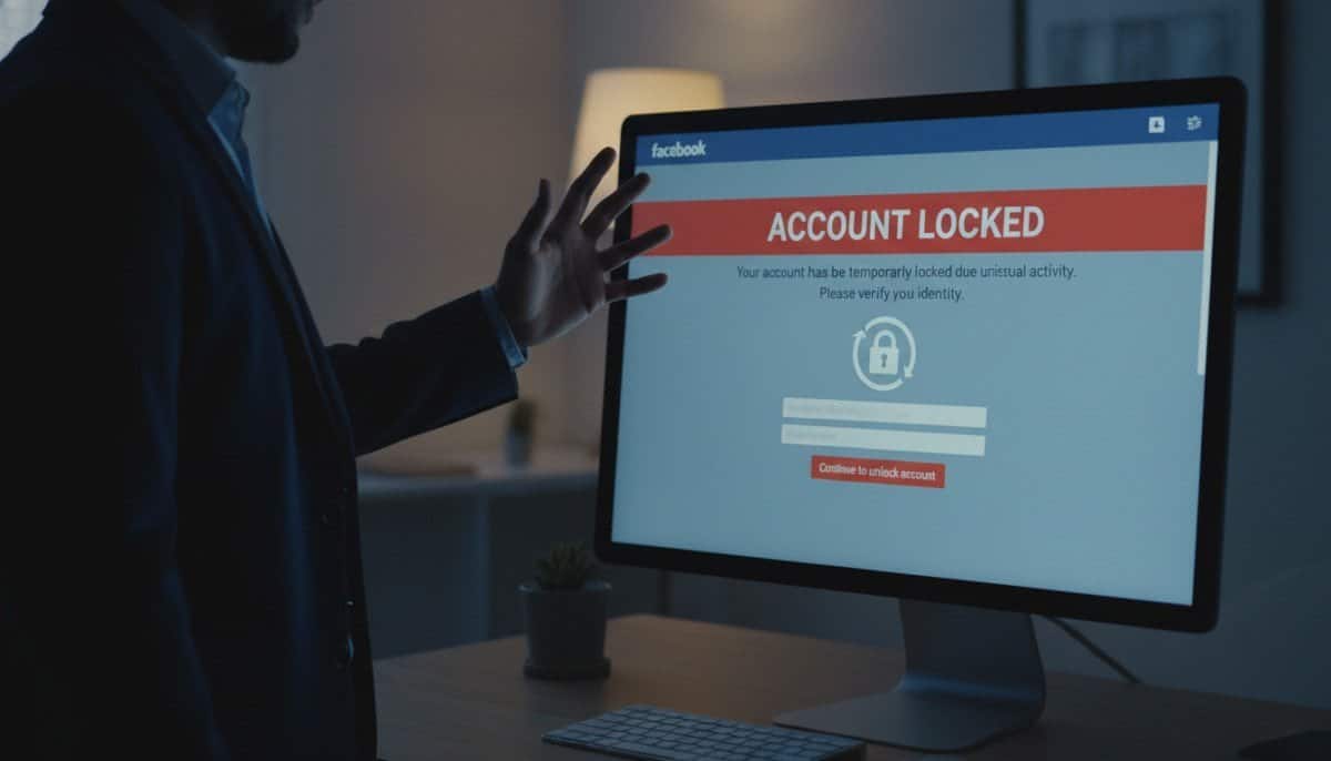 Facebook Account Locked for Suspicious Activity