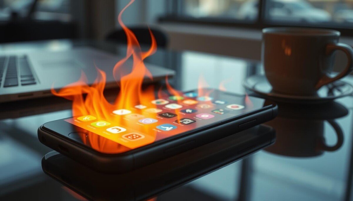 apps that cause phone overheating
