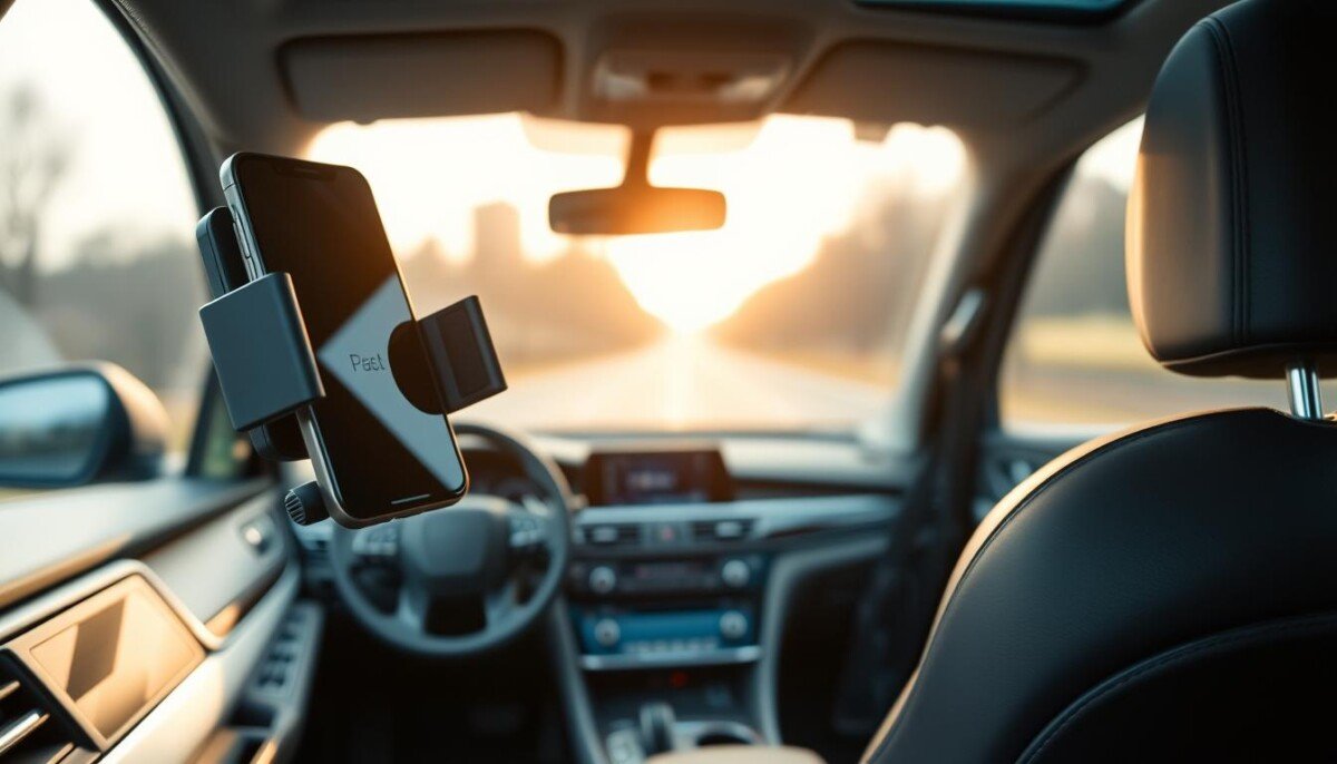 car phone mounts heat