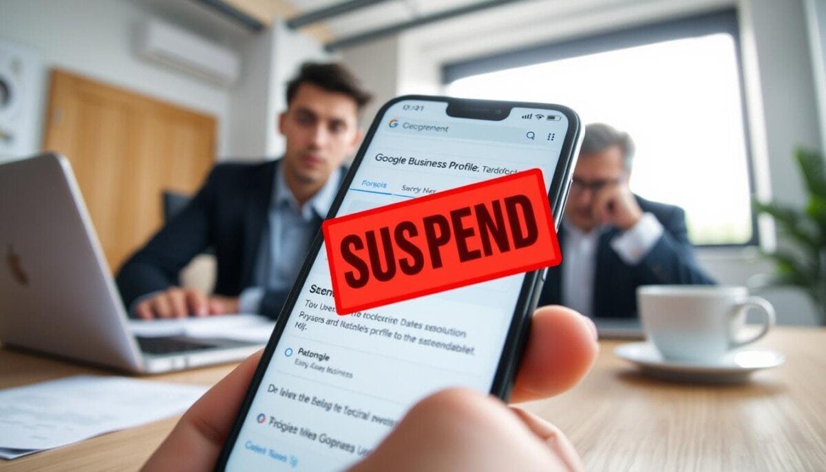 google business profile suspended