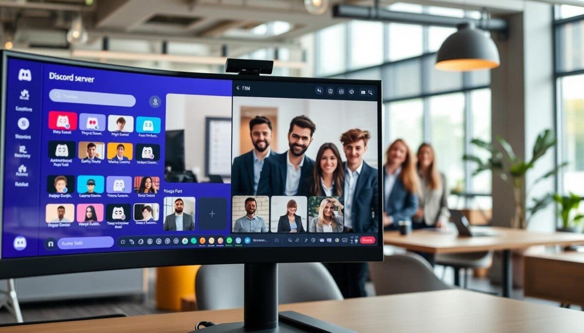 how to set up a discord server for business