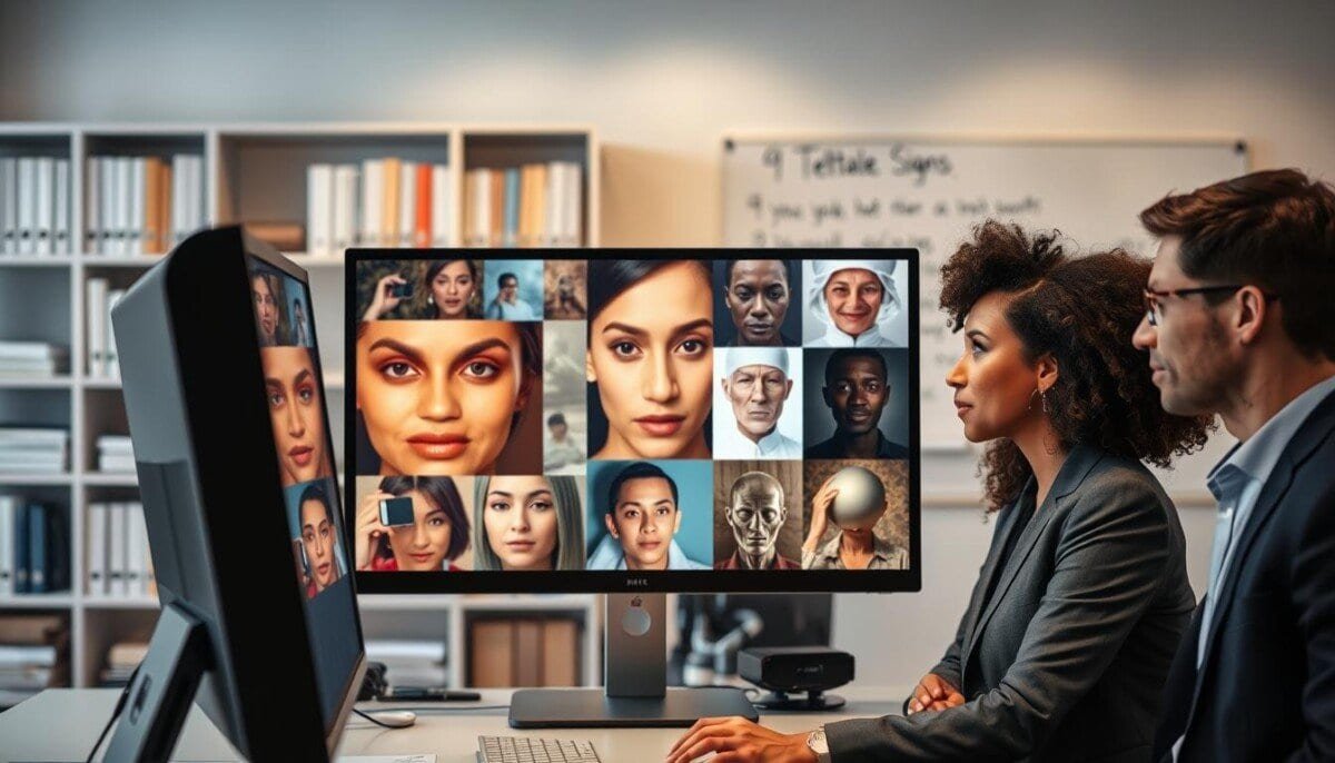 how to spot ai generated images